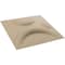 Ekena Millwork 11 7/8in. W x 11 7/8in. H Seville EnduraWall Decorative 3D Wall Panel Covers 0.98 Sq. Ft. WP12X12SEGBE - alternate 4